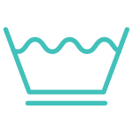 Machine Washing permanent press laundry symbol